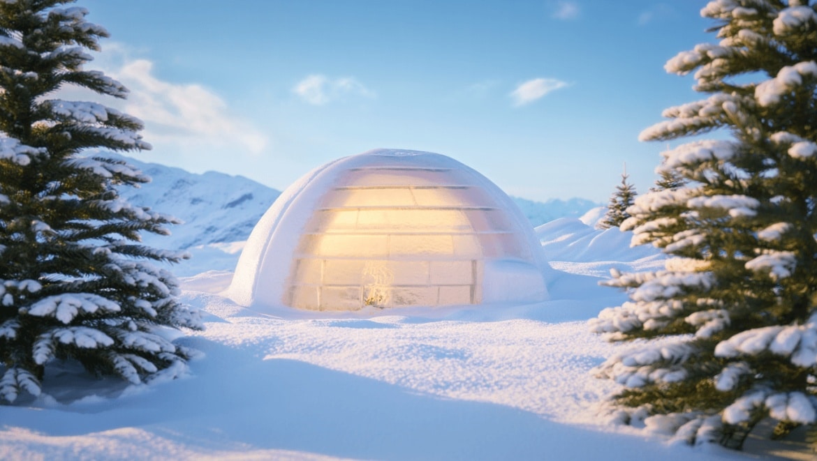 AVORIAZ | CETTE NUIT INSOLITE DANS UN IGLOO
