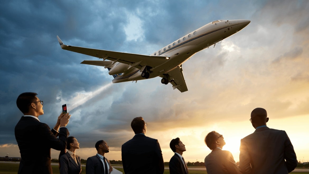 Ce site surveille les jets privés des milliardaires pour traquer leur fuite en cas de catastrophe mondiale