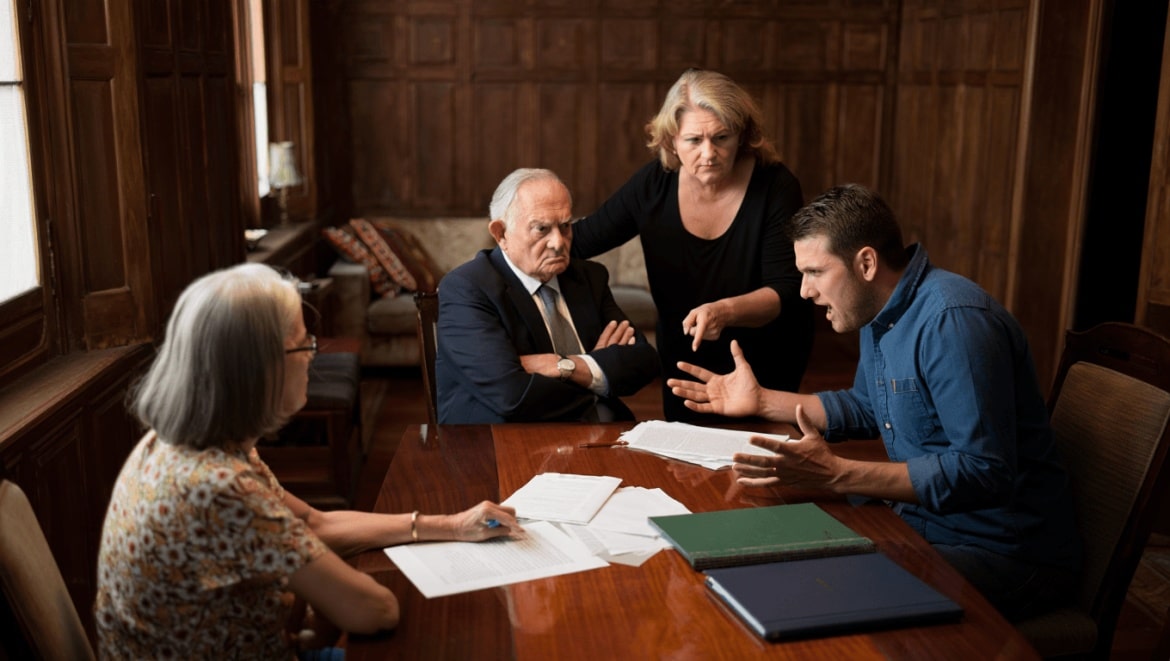 Succession conflit entre héritiers