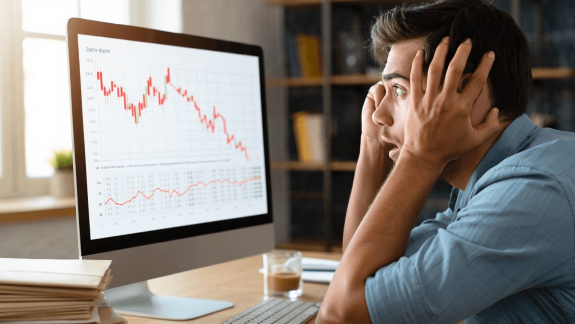Chute du Bitcoin : les erreurs à ne pas faire si vous êtes en négatif
