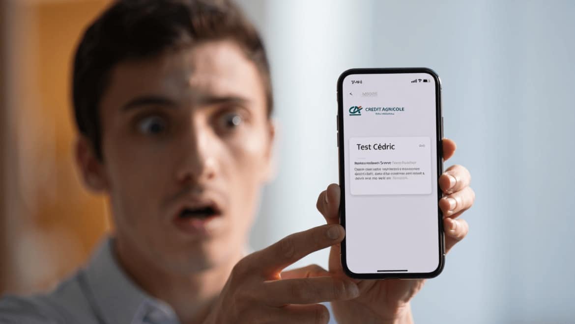 Crédit Agricole : c'est quoi ce message «Test Cédric» reçu par des milliers de clients ?
