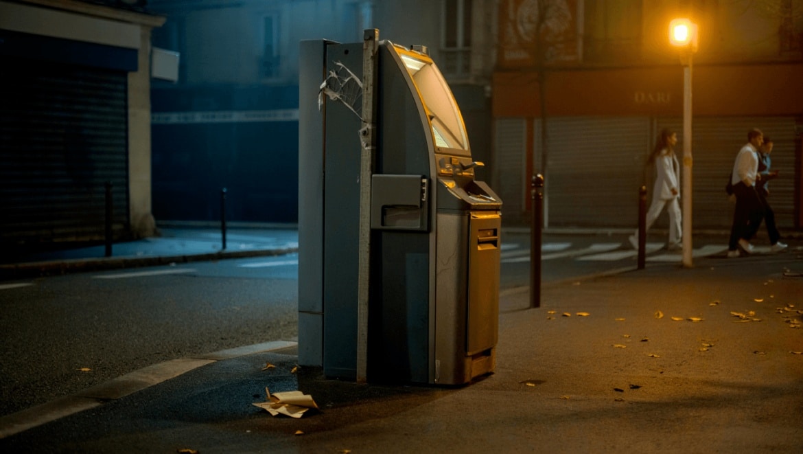 Cinq distributeurs de billets disparaissent chaque jour en France, voici ce qui les remplace
