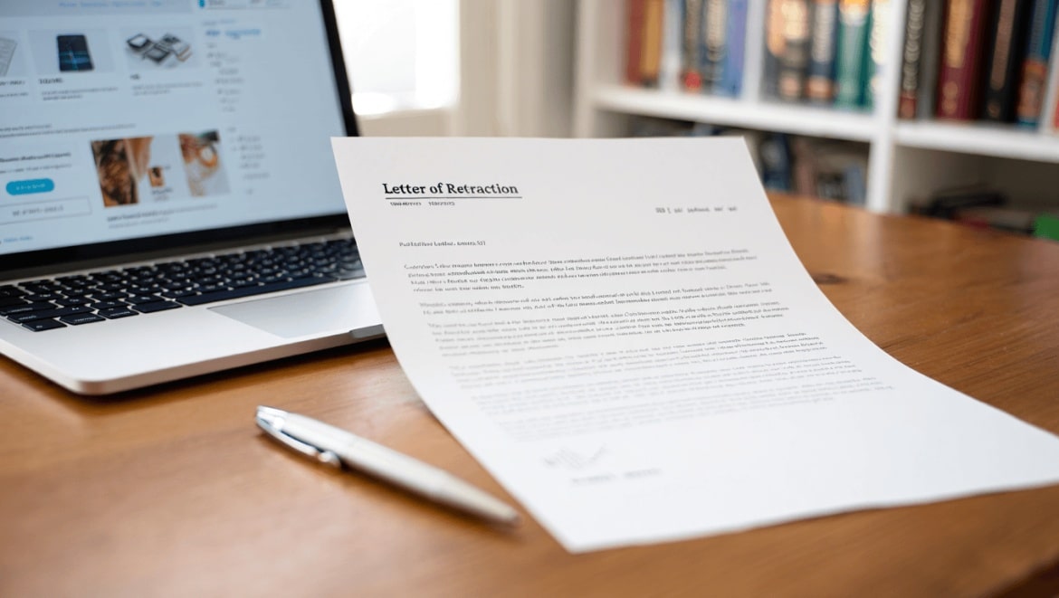 Lettre de rétractation : tout comprendre en 6 points