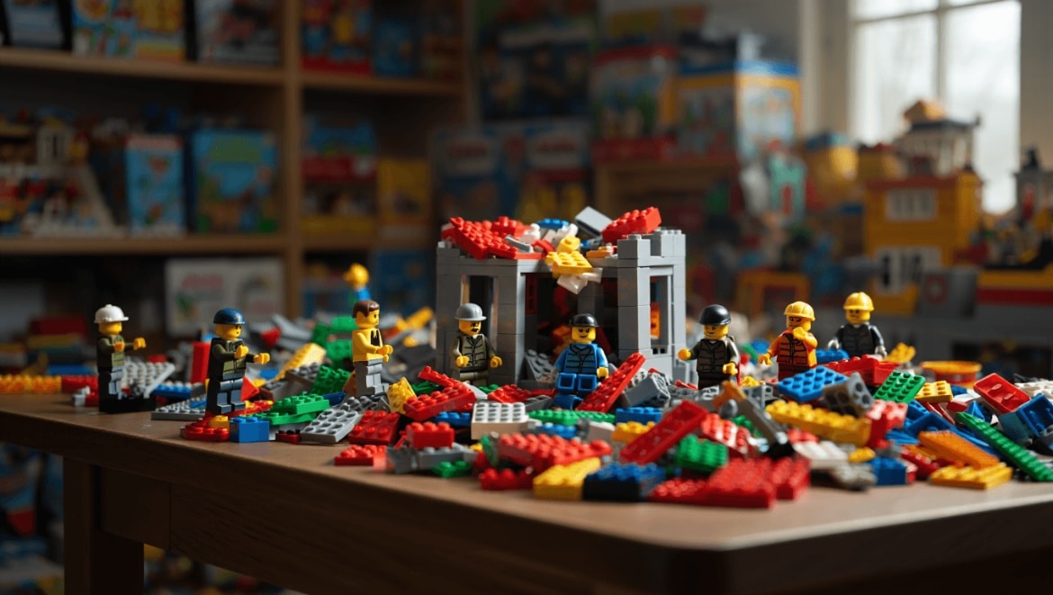 La société est-elle de plus en plus violente? Si l'on en croit l'évolution des Lego, oui