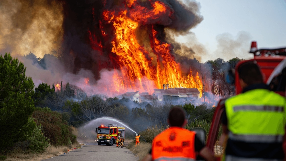 Incendies dans les PyrÃ©nÃ©es-Orientales : lâAMF mobilisÃ©e aux cÃ´tÃ©s des communes sinistrÃ©es