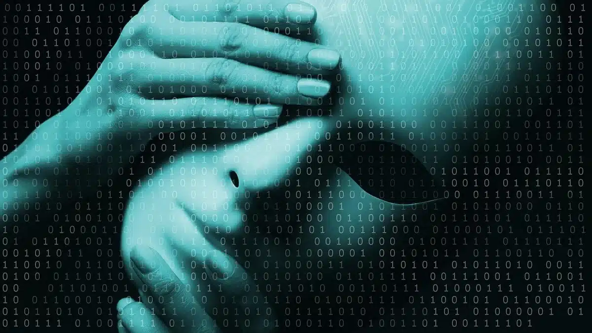 Interface d'intelligence artificielle analysant des visages