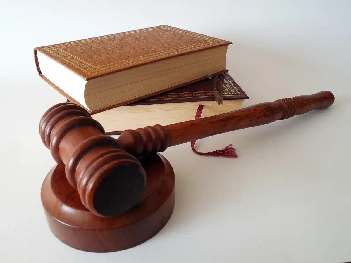 Enfant parlant calmement lors d'une audition en justice